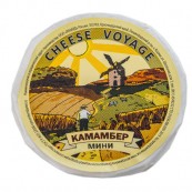 Сыр мягкий "Камамбер CHEESE VOYAGE мини" с белой плесенью, 50%, 4*80гр