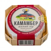 Сыр мягкий "Камамбер АТОН" с белой плесенью, 50%, 6*125гр.