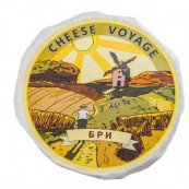 Сыр мягкий "Бри CHEESE VOYAGE" с белой плесенью, 50% 1*1кг
