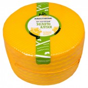 Сыр полутвердый "Золото Алтая"50%со вкусом топленого молока 2*1,5кг